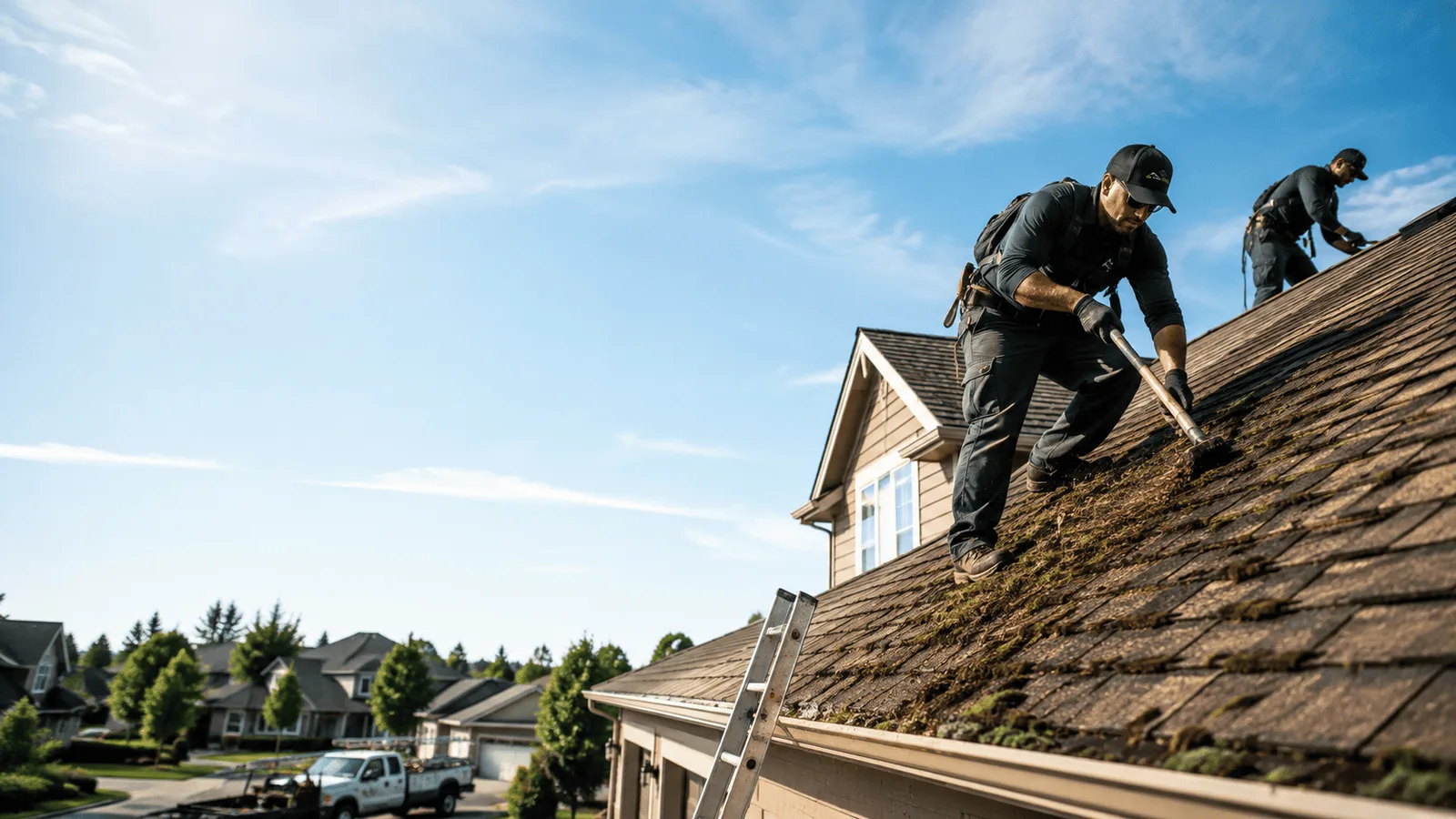 Roof Moss Removal in California Hot Springs, CA near me